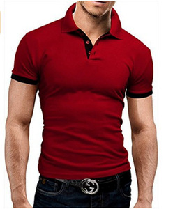 Camiseta con Diseño Personalizado, Ropa para Hombre, Camiseta Polo Ajustada, Polo Deportivo de Alta Calidad, Camiseta Polo Lisa para Hombre, Camisas Polo - Product Image 1