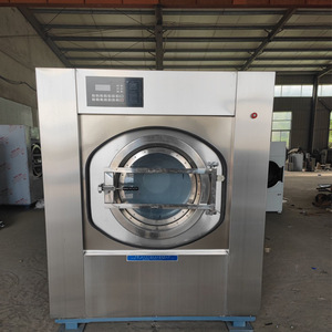 Lavadora Industrial de 50 kg de Acero Inoxidable, Totalmente Automática, Equipo Comercial para Ropa de Hotel - Product Image 2