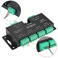 SP901E Adressable Rvb Signal Pixels Led Bande Amplificateur Éclairage Accessoires SPI Signal WS2811 SK6812 Numérique LED Contrôleur