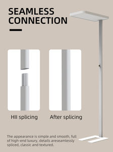 Modern Smart LED Desk <span class=keywords><strong>Floor</strong></span> <span class=keywords><strong>Lamp</strong></span> com Alumínio Pedestal Indoor Office Iluminação <span class=keywords><strong>Sunlight</strong></span> Estilo <span class=keywords><strong>Sunlight</strong></span> <span class=keywords><strong>Floor</strong></span> <span class=keywords><strong>Lamp</strong></span> Luxo - Product Image 5