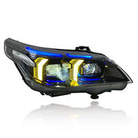 Faro Delantero LED, Iluminación Exterior, Luz Diurna, Direccional, Luz LED, Faro para BMW E60, Conjunto de Faros