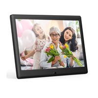1024x600 1080P IPS LCD Bingkai Akrilik 7 Inci Bingkai Foto Digital Pemutar Video MP3 Dukungan MP4 Layar Sentuh Kontrol Jarak Jauh