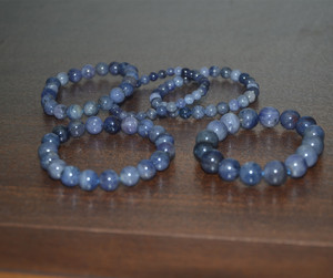 Aita Wholesale Natural Tanzanite Round <strong>Beaded</strong> Stone <strong>Bracelet</strong> Jewelry for Women - Product Image 4