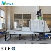 Machine de recyclage du plastique IVIMA 1000 kg/h, ligne de lavage de bouteilles PET pour la production de flocons PET