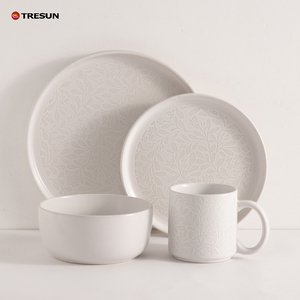 TRESUN Vente en gros de services de table en porcelaine de qualité supérieure personnalisés pour hôtels, restaurants, mariages - Résistants au lave-vaisselle et au four - Product Image 3