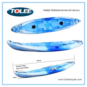 TOLEE New Arrival Innovative Foldable Design <strong>2</strong> <strong>Man</strong> Fishing <strong>Kayak</strong> with Padded Seats High Capacity for Gear - Product Image 6