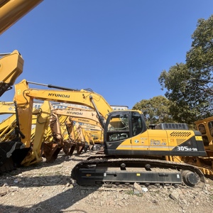 Maquinaria de Construcción Usada Original Hyundai 305LC-9, Excavadora Hidráulica de 30.5T para Minería y Obras Viales - Product Image 1