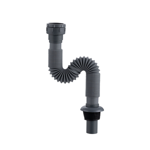 Manguera <span class=keywords><strong>de</strong></span> drenaje <span class=keywords><strong>de</strong></span> PVC gris para pistola Premium, tubería <span class=keywords><strong>de</strong></span> alcantarillado telescópica para cocina, accesorios <span class=keywords><strong>de</strong></span> baño antiobstrucción a prueba <span class=keywords><strong>de</strong></span> fugas, drenaje <span class=keywords><strong>Flexible</strong></span> para fregadero - Product Image 2