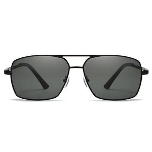 Lunettes de soleil de marque pour hommes, montures noires, verres en résine, UV400, anti-éblouissement, pare-soleil de classe 2 - Product Image 2