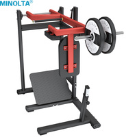 Machine à Squat Commerciale de Qualité Supérieure MND Série Premium en Acier de 3 mm pour la Musculation du Bas du Corps en Salle de Sport