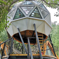 Nouveau dôme de Studio de jardin, maison dôme vert, dôme géométrique, boule d'arbre de maison abordable à vendre