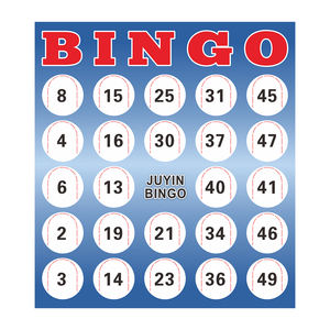 Venta caliente al por mayor número de tarjetas de papel de tarjetas de <span class=keywords><strong>bingo</strong></span> Personalizadas Impresión <span class=keywords><strong>digital</strong></span> <span class=keywords><strong>Bingo</strong></span> tirar pestañas para niños - Product Image 4