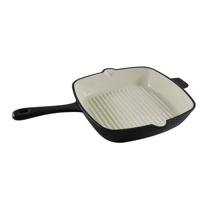 Anti-Aanbakpan Grillpan Carbon Steak Gietijzeren Koekenpan Non-Stick Koekenpan