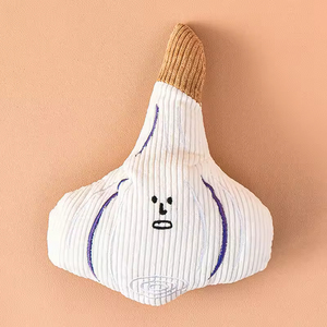Kinghon KH-31448 <b>Pet</b> Plush <b>Toys</b> Vegetable Series Mushrooms Scallions Garlic <b>Interactive</b> Bite-Resistant Fun Ringing Paper Dog <b>Toy</b> - Product Image 3