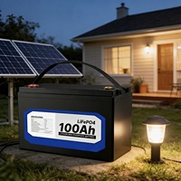 Paket Baterai LiFePO4 12V Portabel Siklus Dalam untuk Kendaraan Laut & 4WD Paket Lithium Ion