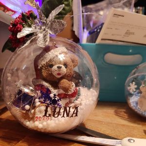 Adorno Navideño Transparente <span class=keywords><strong>de</strong></span> Plástico <span class=keywords><strong>de</strong></span> Alta Calidad <span class=keywords><strong>para</strong></span> Rellenar, Bola Decorativa <span class=keywords><strong>para</strong></span> Colgar en el Árbol <span class=keywords><strong>de</strong></span> Navidad, <span class=keywords><strong>para</strong></span> el Hogar, Bodas y Fiestas - Product Image 3