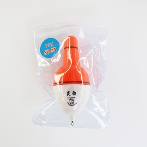 Produsen penjualan langsung pelampung pancing laut plastik kedap air bentuk Oval led plastik elektronik umpan pancing untuk malam hari - Product Image 1