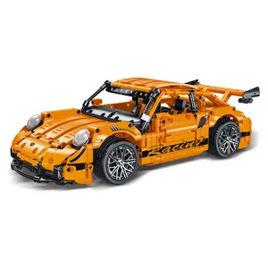 Mork 023024-1 1:14 cam tốc độ Champion GT Racing technol Mô hình xe khối xây dựng 1268PCS Đồ chơi xây dựng