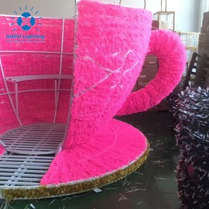 Decoración <span class=keywords><strong>de</strong></span> Luz LED <span class=keywords><strong>Gigante</strong></span> en Forma <span class=keywords><strong>de</strong></span> <span class=keywords><strong>Taza</strong></span> <span class=keywords><strong>de</strong></span> Té, Color Blanco Cálido, Iluminación <span class=keywords><strong>de</strong></span> Paisaje para Eventos Comerciales en Interiores y Exteriores para el Día <span class=keywords><strong>de</strong></span> Año Nuevo - Product Image 5