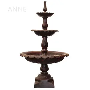 large outdoor water fountains garden water fountain cast iron 3 tier water fountain