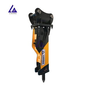 SB40 5-6T Excavator <strong>Rock</strong> Hammer Attachment For Breaking Hard Stone Concrete And Road Surfaces On Excavators - Product Image 1