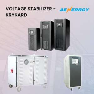Stabilisateur de tension électronique triphasé AC AENERRGY 20 KVA avec affichage LED, protection contre les surtensions/surintensités, aluminium - Product Image 2