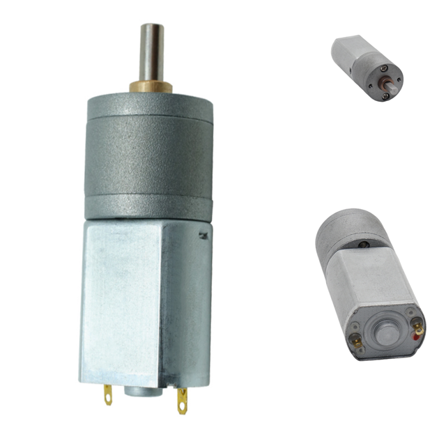 High Torque20mm DC Gear Motor Dc 130 180 Brushed Motor with 20mm Gearbox 3v 6v 12v 24v DC Geared Motor for Strongbox