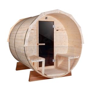 ห้องซาวน่าทำจากไม้ซีดาร์สีแดงแบบพกพาสำหรับใช้งานกลางแจ้งในระยะยาวทนทาน - Product Image 4