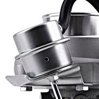 Turbocompresor Universal GT2871 T25 GT2860 A/R .64 con Enfriamiento por Agua y Aceite, Aumenta la Potencia hasta 350 BHP
