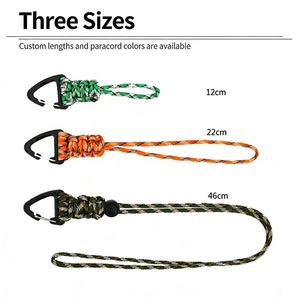 Cordón anticaída para paraguas, cuchillos y llaveros, con hebilla de sujeción, para camping, actividades al aire libre y senderismo - Product Image 5