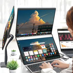 Tout nouvel ordinateur portable OLED tactile à double écran de 14 pouces avec 16 Go de RAM et processeur Intel SSD de 1 To pour le bureau ou l'éducation - Product Image 5