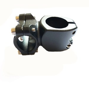 Bicycle Stem 25.4mm Steerer <b>Tube</b> Aluminum Black Durable Mountain <b>Bike</b> Road <b>Bike</b> Fixed Gear Balance <b>Bike</b> Handlebar Clamp - Product Image 2