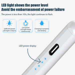 Lápiz óptico activo de plástico universal, tecnología de detección activa, lápiz táctil, compatible con tabletas IOS/<span class=keywords><strong>Android</strong></span>/Windows, teléfonos móviles - Product Image 4