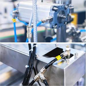 Ensemble de raccords rapides pour conduite d'<span class=keywords><strong>air</strong></span> en nylon <span class=keywords><strong>universel</strong></span>, raccords de tuyauterie pneumatique pour camion, raccords droits à connexion <span class=keywords><strong>rapide</strong></span> - Product Image 5