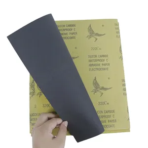 Высококачественная наждачная бумага водонепроницаемая шлифовальная бумага Абразивная Бумага наждачная бумага для полировки дерева автомобиля