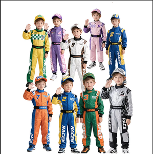 Disfraces Unisex de Poliéster de Luolan Hechos a Medida para Niños de 4 a 12 Años, con Temática de Piloto de Carreras de TV y Cine para Halloween - Product Image 1
