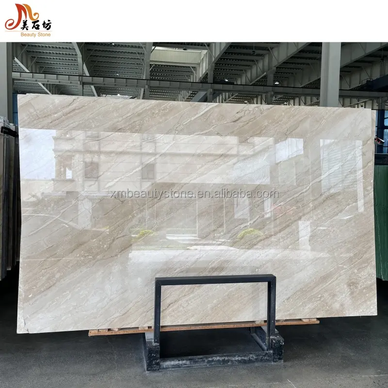 Beige Natural Italy marble Cupertino stone slabs for wall floor tile decoration cut to size