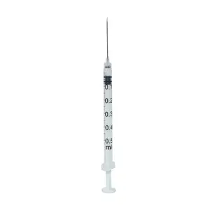 Hospital Supplies <strong>Disposable</strong> Medical Consumables 0.5ml Safety Syringes Retractable Needle Syringe