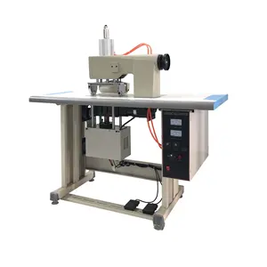 Máquina de corte de costura ultrassônica de 200 mm para fazer saco de pano máquina de renda ultrassônica não tecida