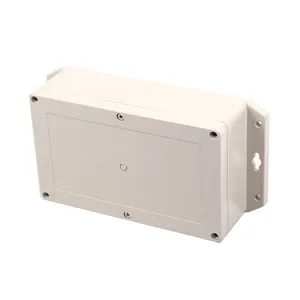 Retardant plastic materials din rail housing Temperature and humidity sensor housing industrial plastic box 200*120*66mm