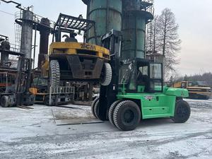 Used Diesel Forklift Mitsubishi 15TON 12TON 7TON Original Japan Port Machine Offroad 2/3 Stage Mast Hot Selling Good Condition - Product Image 2