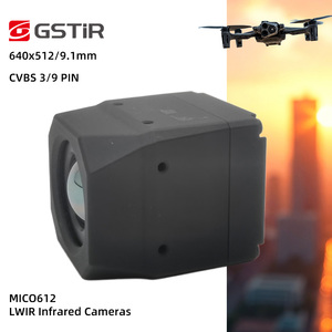 Module de caméra thermique Guide MICO612, format compact 640x512, alliage d'aluminium 12um, CVBS, NETD inférieur à 30mk pour drones FPV - Product Image 1