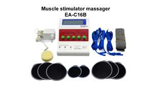 JERChina EA-C16B Dijital TENS Fizyoterapi Cihazı Boyun Omuz için Düşük Frekanslı Masaj Makinesi - Product Image 5