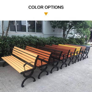Hot bán nhiệm vụ nặng nề tùy chỉnh ngoài trời Vườn công viên biệt thự thời tiết kháng kim loại khung Patio băng ghế - Product Image 2