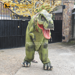 Disfraz de T-Rex Realista para Adultos MY DINO, con Construcción de Silicona y Acero, para Uso en Interiores y Exteriores, Personalizable - Product Image 1