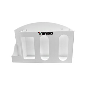 Vente en gros, station d'hygiène, support mural à 3 compartiments pour gants médicaux en acrylique, distributeur de gants jetables - Product Image 4