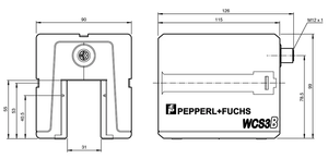 หัวอ่านเซ็นเซอร์อุตสาหกรรม MS-Pep Perl +fuchs รุ่น WCS3B-LS610 แบรนด์ใหม่และของแท้ในสต็อก - Product Image 1