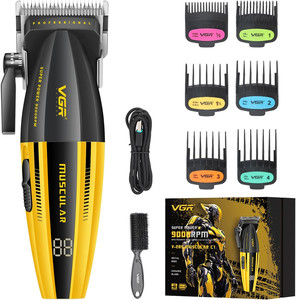 ปั<span class=keywords><strong>ต</strong></span><span class=keywords><strong>ต</strong></span>าเลี่ยนตัดผม <span class=keywords><strong>VGR</strong></span> V-285 9000RPM สำหรับร้านเสริมสวย <span class=keywords><strong>ต</strong></span>ัดผมชาย ความเร็วสูง ชาร์จไฟได้ สำหรับมืออาชีพ - Product Image 1