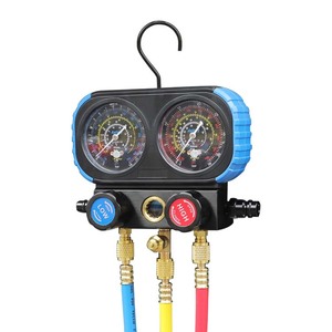 Universal Vakuumpumpe Digitales Kältemittel Auto Ac Hvac Manifold Manometer Werkzeugs atz mit Rohr - Product Image 1