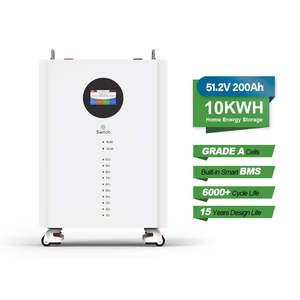 Home Storage 51.2v 48v 200ah Lithium <b>Iron</b> Phosphate Battery 10kw 5kwh 10kwh Solar Home Storage 51.2v Battery Lifepo4 51.2v 5kwh - Product Image 4